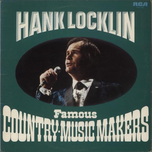 Hank Locklin Famous Country-Music Makers 2-LP vinyl record set (Double LP Album) UK HLI2LFA869649