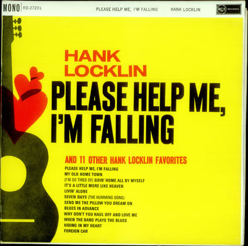 Hank Locklin Please Help Me, I'm Falling vinyl LP album (LP record) UK HLILPPL535882