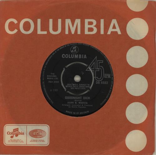 Hank Marvin Goodnight Dick 7" vinyl single (7 inch record / 45) UK HKV07GO269899