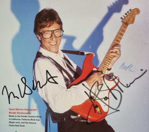 Hank Marvin In Concert 1995 - Autographed tour programme UK HKVTRIN776541