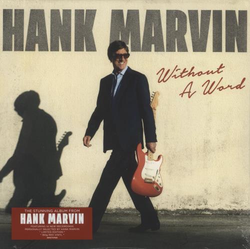 Hank Marvin Without A Word - Red Vinyl - Sealed vinyl LP album (LP record) UK HKVLPWI873798