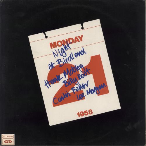 Hank Mobley Monday Night At Birdland 2-LP vinyl record set (Double LP Album) UK HMO2LMO556213