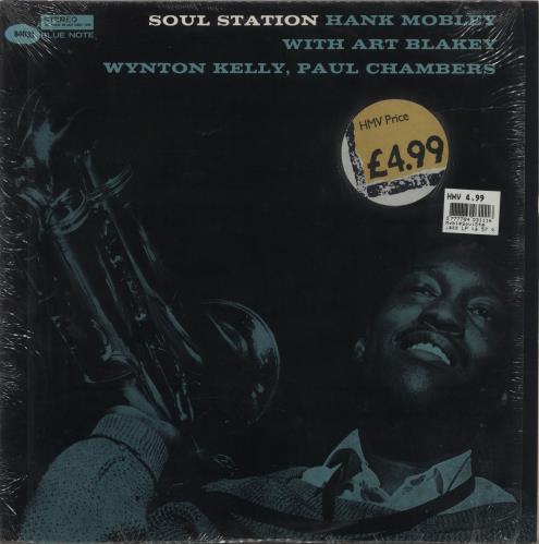 Hank Mobley Soul Station vinyl LP album (LP record) US HMOLPSO684137