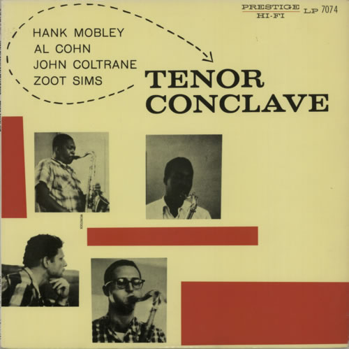 Hank Mobley Tenor Conclave vinyl LP album (LP record) US HMOLPTE624093