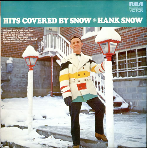 Hank Snow Hits Covered By Snow vinyl LP album (LP record) UK HNWLPHI512295