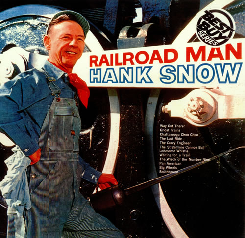 Hank Snow Railroad Man vinyl LP album (LP record) UK HNWLPRA437315
