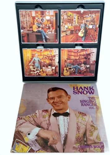 Hank Snow The Singing Ranger Vol.3 CD Album Box Set German HNWDXTH768035