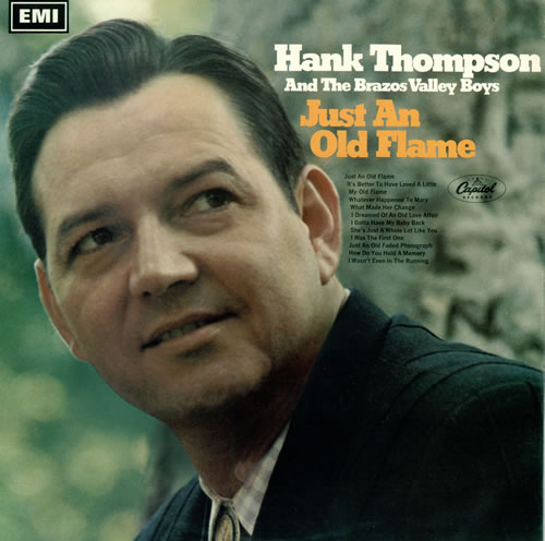 Hank Thompson Just An Old Flame vinyl LP album (LP record) UK H/TLPJU487446