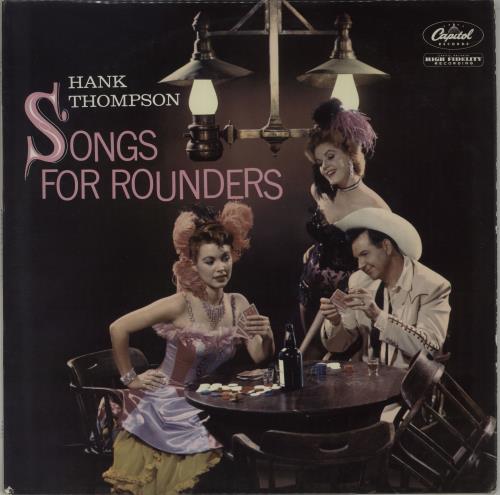 Hank Thompson Songs For Rounders vinyl LP album (LP record) UK H/TLPSO660990