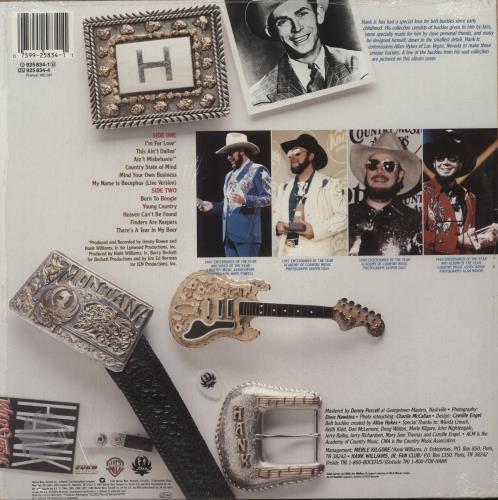 Hank Williams Jr. Greatest Hits lll vinyl LP album (LP record) German HWJLPGR796997