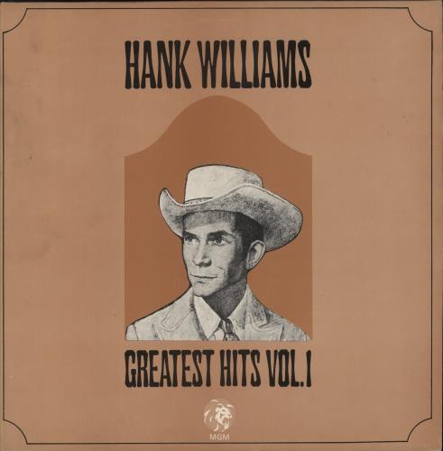 Hank Williams Greatest Hits Volume 1 vinyl LP album (LP record) UK HNKLPGR547180