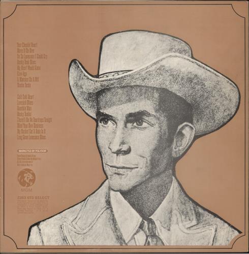 Hank Williams Greatest Hits Volume 1 vinyl LP album (LP record) UK HNKLPGR547180