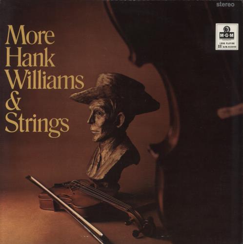 Hank Williams More Hank Williams & Strings vinyl LP album (LP record) UK HNKLPMO304760