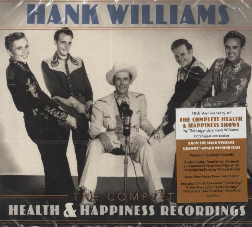 Hank Williams The Complete Health & Happiness Recordings - Sealed 2 CD album set (Double CD) US HNK2CTH834623