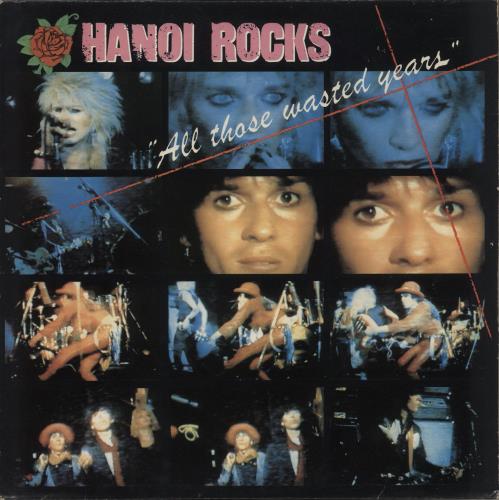 Hanoi Rocks All Those Wasted Years vinyl LP album (LP record) UK HANLPAL854947