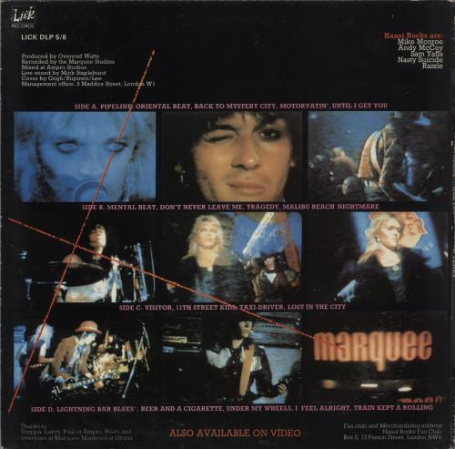 Hanoi Rocks All Those Wasted Years vinyl LP album (LP record) UK HANLPAL854947