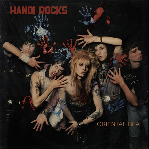 Hanoi Rocks Oriental Beat vinyl LP album (LP record) Finnish HANLPOR579710