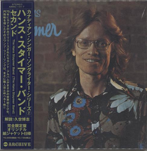 Hans Staymer The Hans Staymer Band CD album (CDLP) Japanese H02CDTH684980