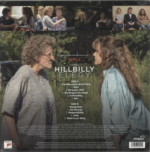 Hans Zimmer Hillbilly Elegy [Music From The Netflix Film] - Sealed vinyl LP album (LP record) UK HZALPHI873066