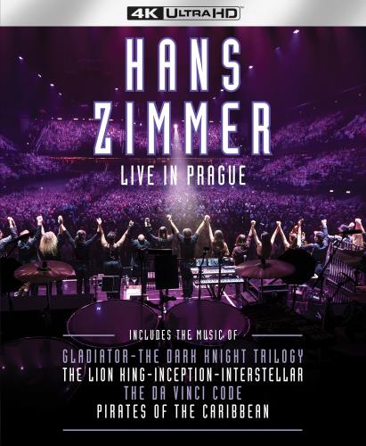 Hans Zimmer Live In Prague - 4K Ultra HD - Sealed Blu Ray DVD UK HZABRLI869782