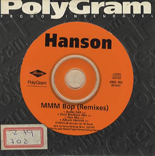 Hanson Mmm Bop - Remixes CD single (CD5 / 5") Brazilian HSOC5MM319007