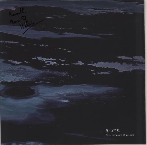 Hante. Between Hope & Danger - Clear and Blue Vinyl - Signed vinyl LP album (LP record) French 3DNLPBE766145