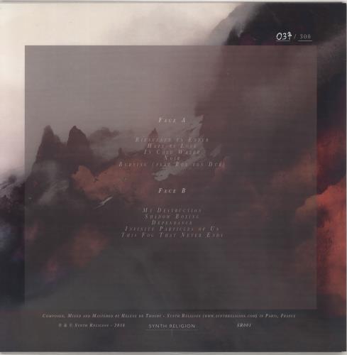 Hante. This Fog That Never Ends - Red Vinyl vinyl LP album (LP record) French 3DNLPTH766805