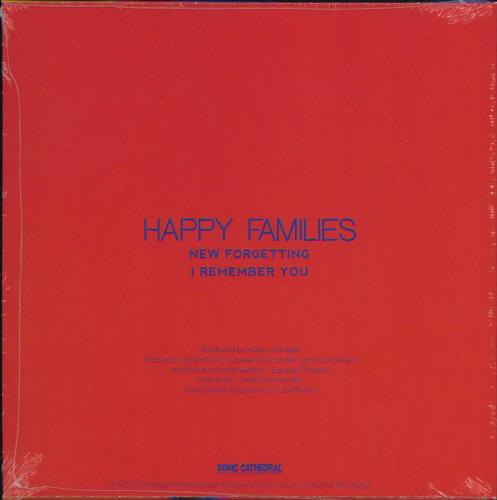 Happy Families New Forgetting - Sealed 7" vinyl single (7 inch record / 45) UK 3G907NE769914