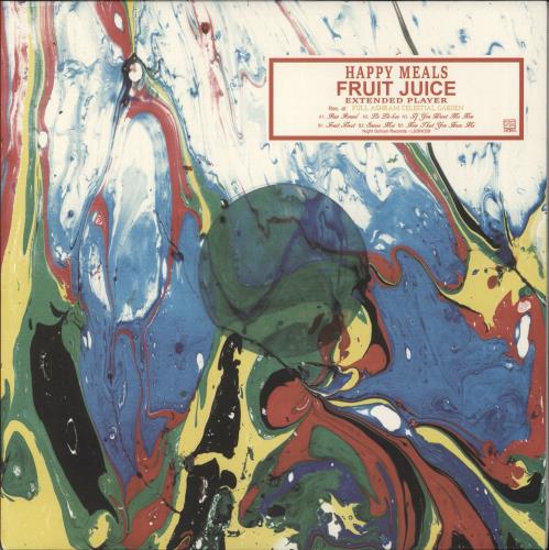 Happy Meals Fruit Juice 12" vinyl single (12 inch record / Maxi-single) UK 9O612FR871148