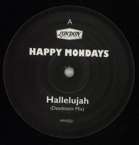 Happy Mondays Hallelujah 12" vinyl single (12 inch record / Maxi-single) US HAP12HA202119
