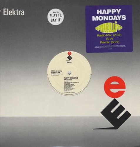 Happy Mondays Hellelujah 12" vinyl single (12 inch record / Maxi-single) US HAP12HE20497