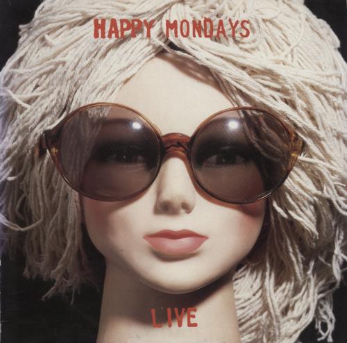 Happy Mondays Live - EX 2-LP vinyl record set (Double LP Album) UK HAP2LLI621465