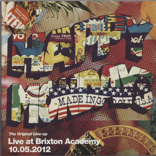 Happy Mondays Live At Brixton Academy 10.05.2012 - RSD 15 - Orange Vinyl 2-LP vinyl record set (Double LP Album) UK HAP2LLI628079