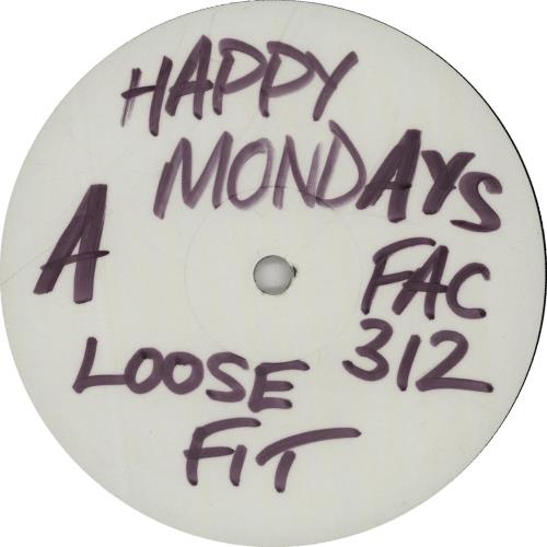 Happy Mondays Loose Fit - Handwritten Label Test Pressing 12" vinyl single (12 inch record / Maxi-single) UK HAP12LO650747
