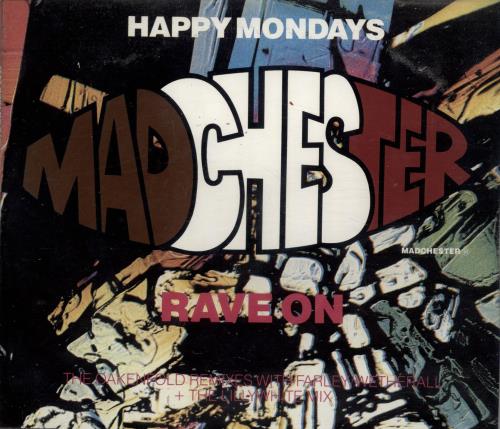 Happy Mondays Madchester Remixes CD single (CD5 / 5") UK HAPC5MA14294