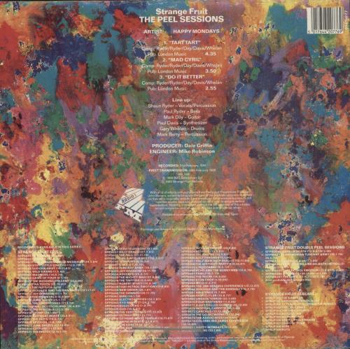 Happy Mondays The Peel Sessions - Sealed 12" vinyl single (12 inch record / Maxi-single) UK HAP12TH880414