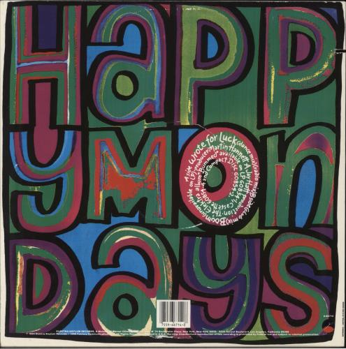 Happy Mondays Wrote For Luck - Hype Sticker 12" vinyl single (12 inch record / Maxi-single) US HAP12WR08626