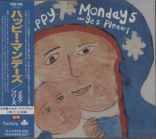 Happy Mondays Yes Please CD album (CDLP) Japanese HAPCDYE176749
