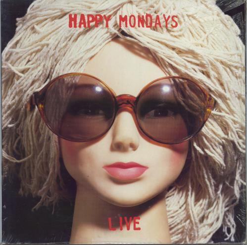 Happy Mondays Live - Sealed 2-LP vinyl record set (Double Album) UK HAP2LLI775352