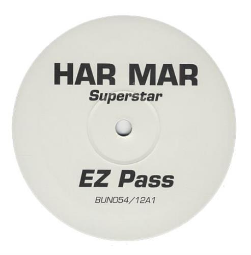 Har Mar Superstar EZ Pass 12" vinyl single (12 inch record / Maxi-single) UK HMA12EZ400465