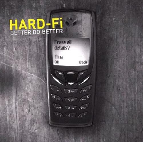 Hard-Fi Better Do Better CD single (CD5 / 5") UK H0-C5BE355310