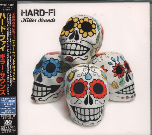 Hard-Fi Killer Sounds CD album (CDLP) Japanese H0-CDKI662797