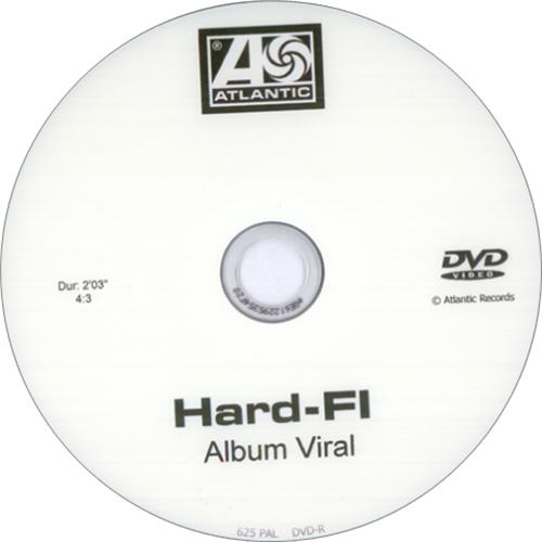 Hard-Fi Once Upon A Time In The West promo DVD-R UK H0-DRON415848