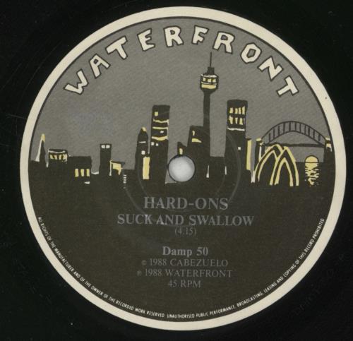 Hard-Ons Busted! 7" vinyl single (7 inch record / 45) Australian HJ307BU871402