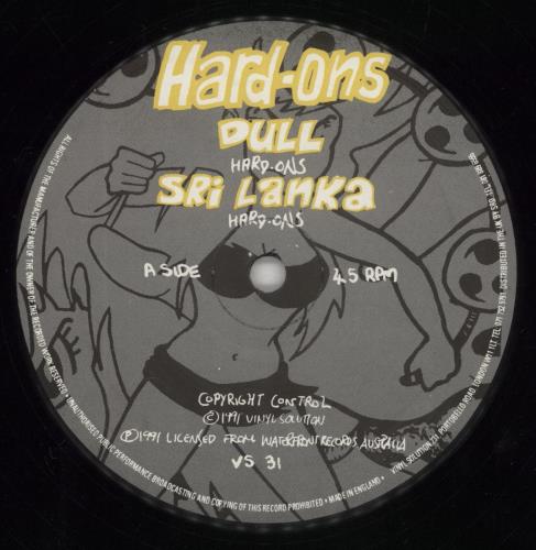 Hard-Ons Dull 12" vinyl single (12 inch record / Maxi-single) UK HJ312DU598559