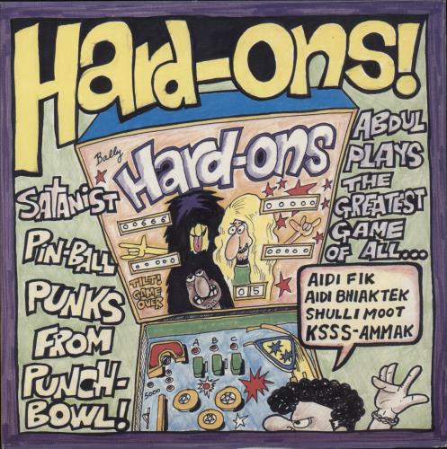 Hard-Ons Just Being With You / Growing Old 7" vinyl single (7 inch record / 45) Australian HJ307JU871417