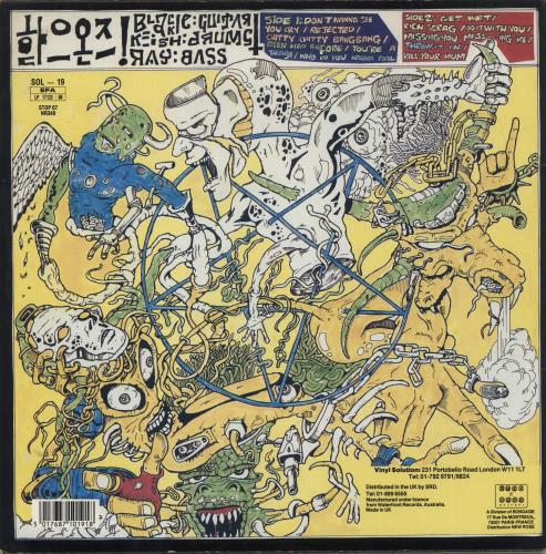 Hard-Ons Love Is A Battlefield Of Wounded Hearts vinyl LP album (LP record) UK HJ3LPLO515755