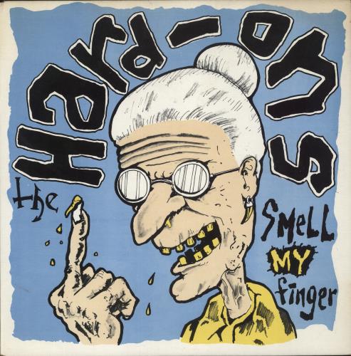 Hard-Ons Smell My Finger - EX 12" vinyl single (12 inch record / Maxi-single) Australian HJ312SM866465