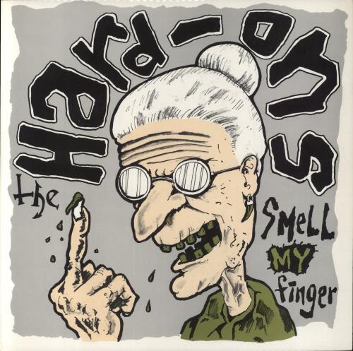 Hard-Ons Smell My Finger 12" vinyl single (12 inch record / Maxi-single) Australian HJ312SM860727