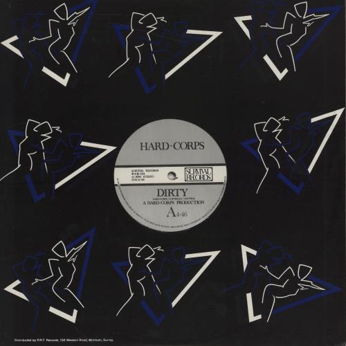 Hard Corps Dirty 12" vinyl single (12 inch record / Maxi-single) UK HAR12DI752671